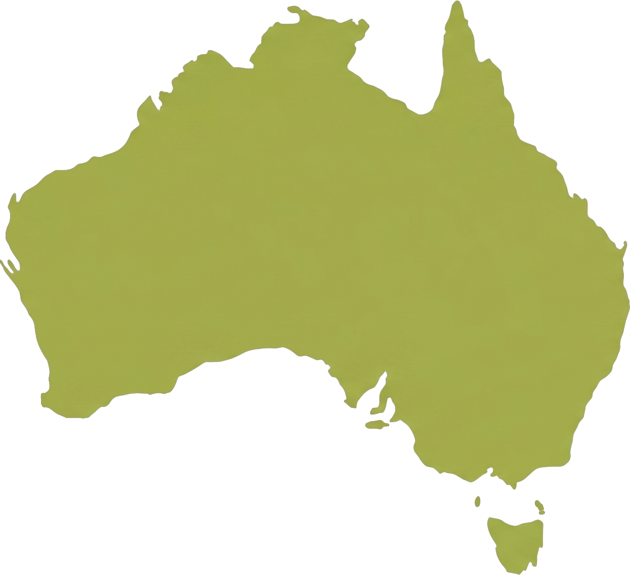 オーストラリア地図